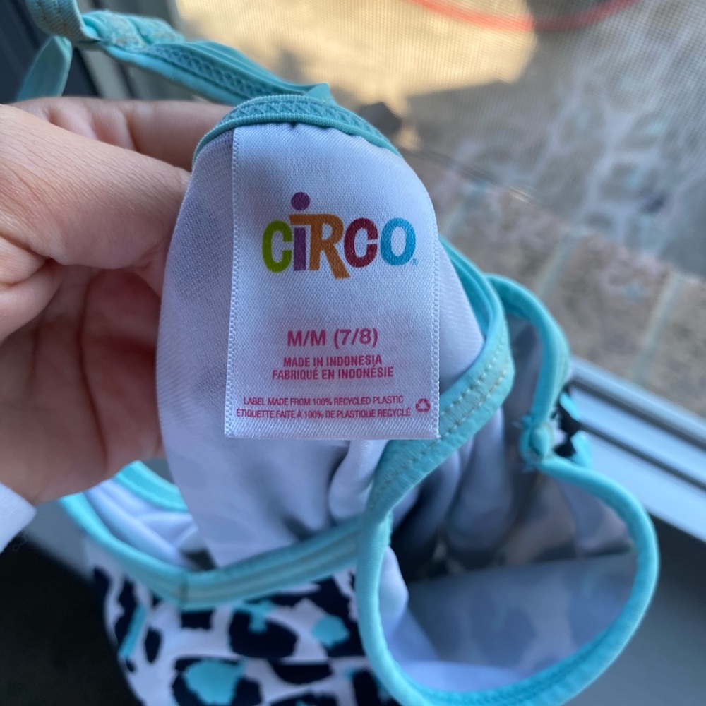 Leopard print swimming suit